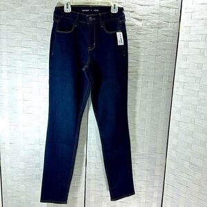 Old Navy WOW High-Rise Straight Dark Wash Jeans